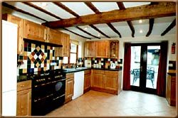 Kitchen at Kemphill Farm