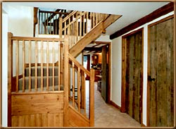 Hall & Stairway at Kemphill Farm